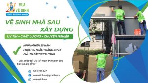 Vệ sinh sau xây dựng