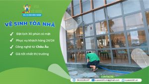 ve sinh toa nha