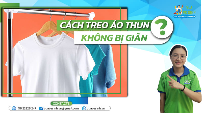 cach treo ao thun khong bi gian