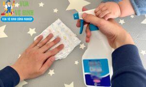 cách giặt thảm xốp