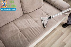 cách vệ sinh ghế sofa nỉ