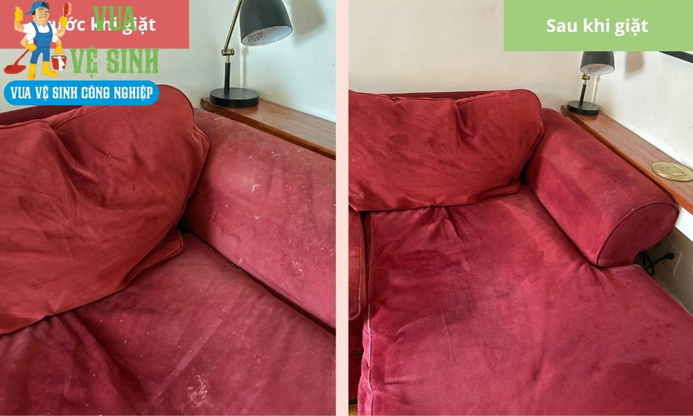 giặt ghế sofa cần giờ