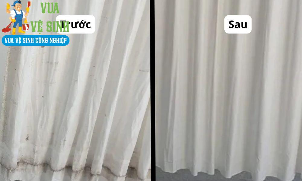 giặt rèm cửa nhà bè