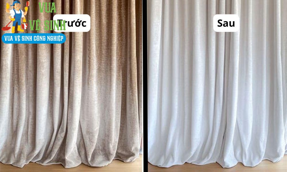 giặt rèm cửa nhà bè