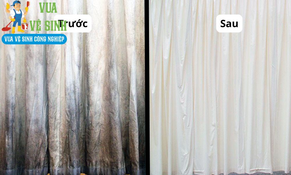 giặt rèm cửa nhà bè