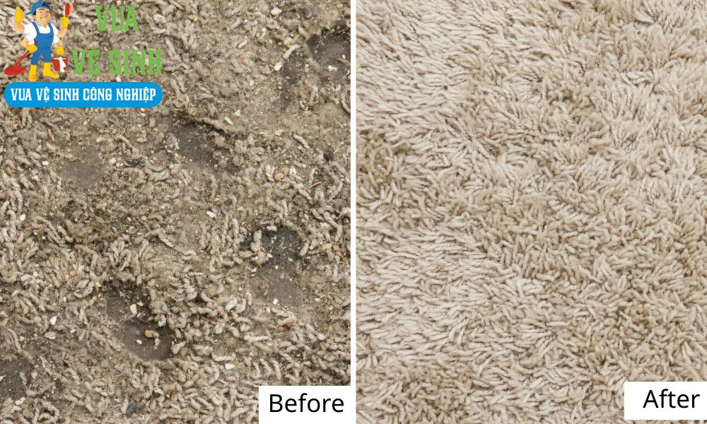 Dịch vụ giặt thảm Bình Tân