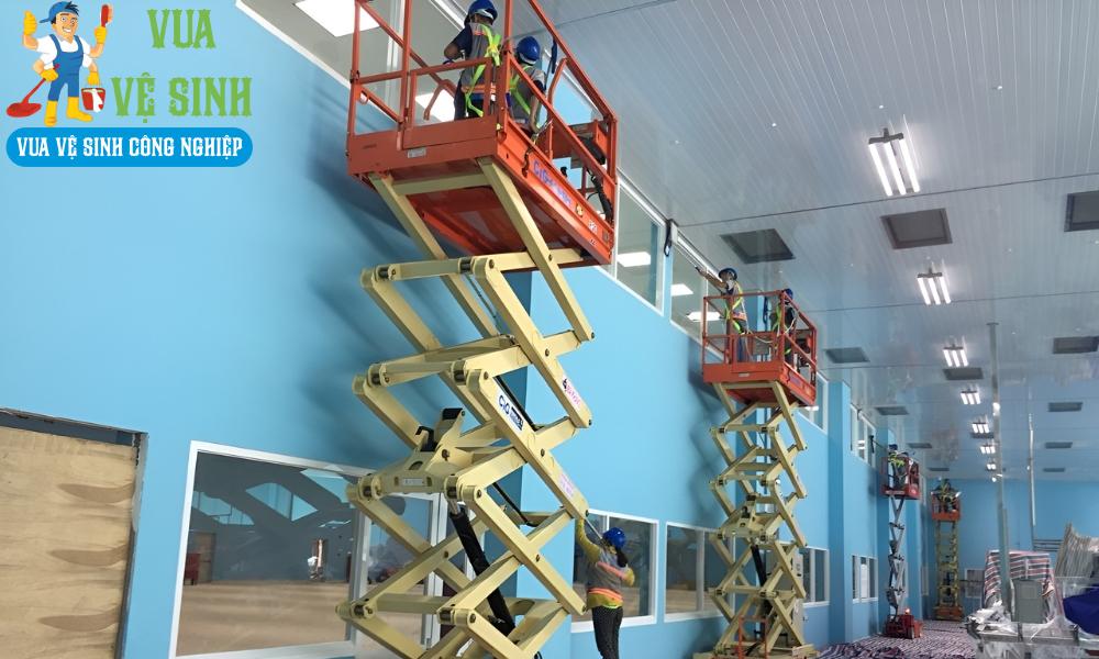 Dịch vụ vệ sinh công nghiệp Củ Chi