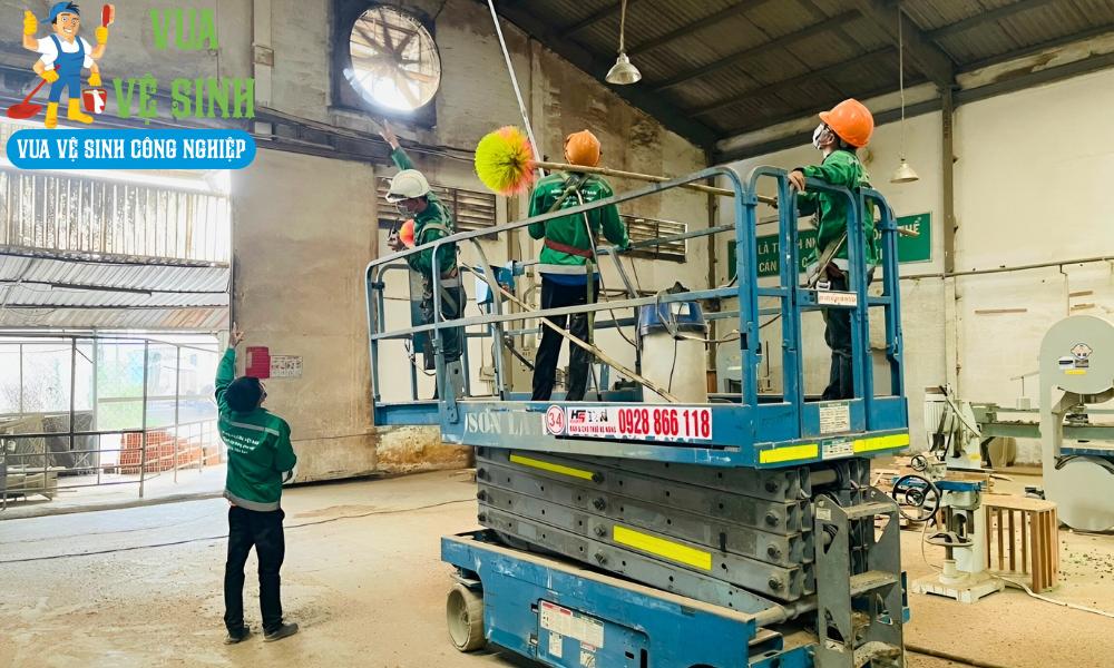 Dịch vụ vệ sinh công nghiệp Củ Chi
