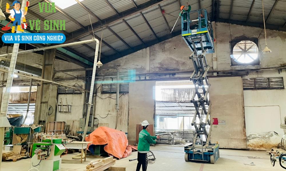 Dịch vụ vệ sinh công nghiệp Củ Chi