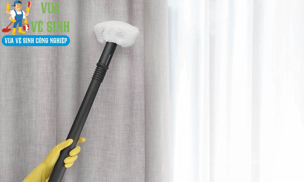 giặt rèm cửa bằng máy giặt