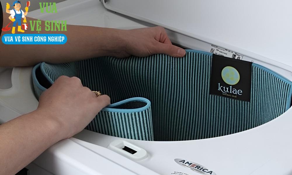 cách giặt thảm yoga