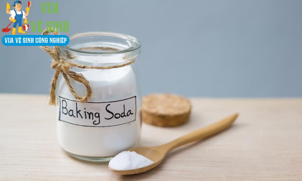 giặt thảm bằng baking soda