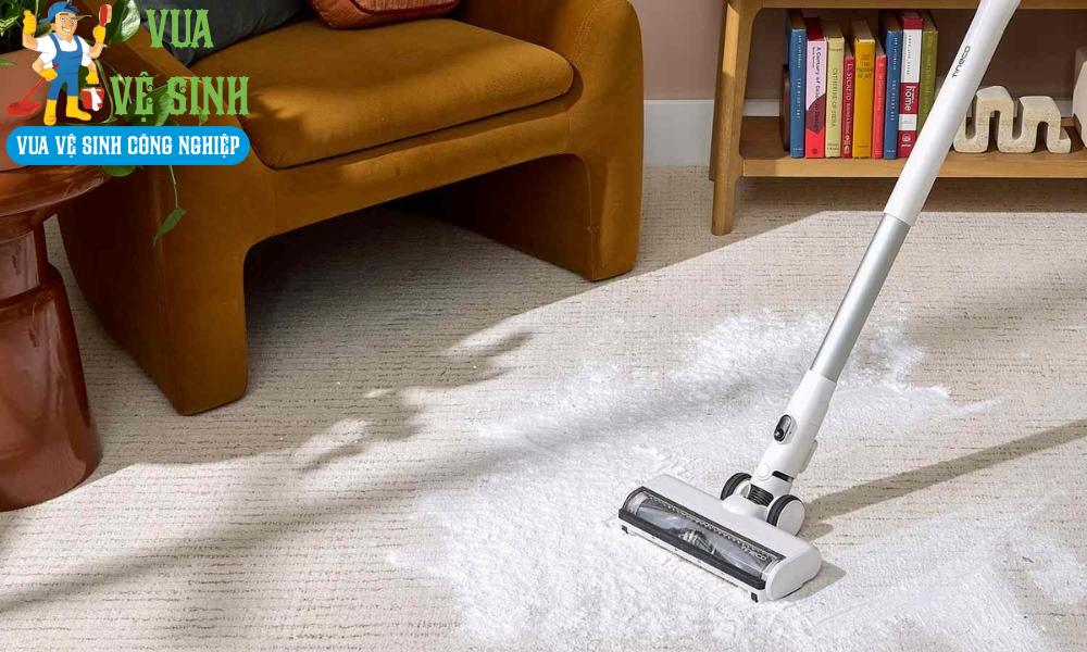 giặt thảm bằng baking soda