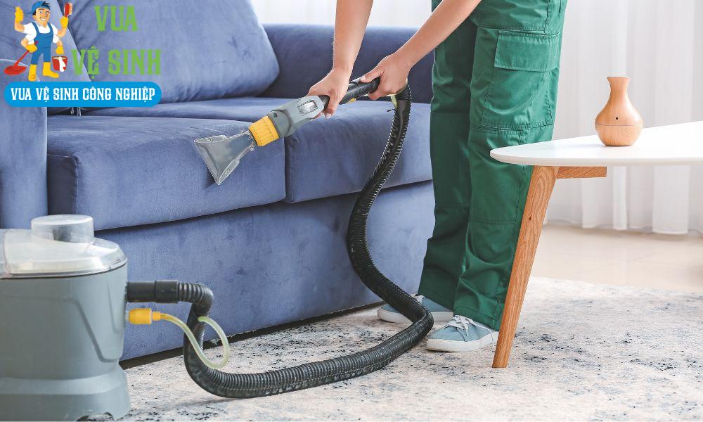 Những cách làm sạch sofa nhung hiệu quả